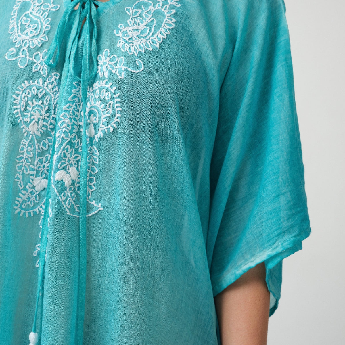 CLOE-TUNIC-A AZUL TURQUESA-2
