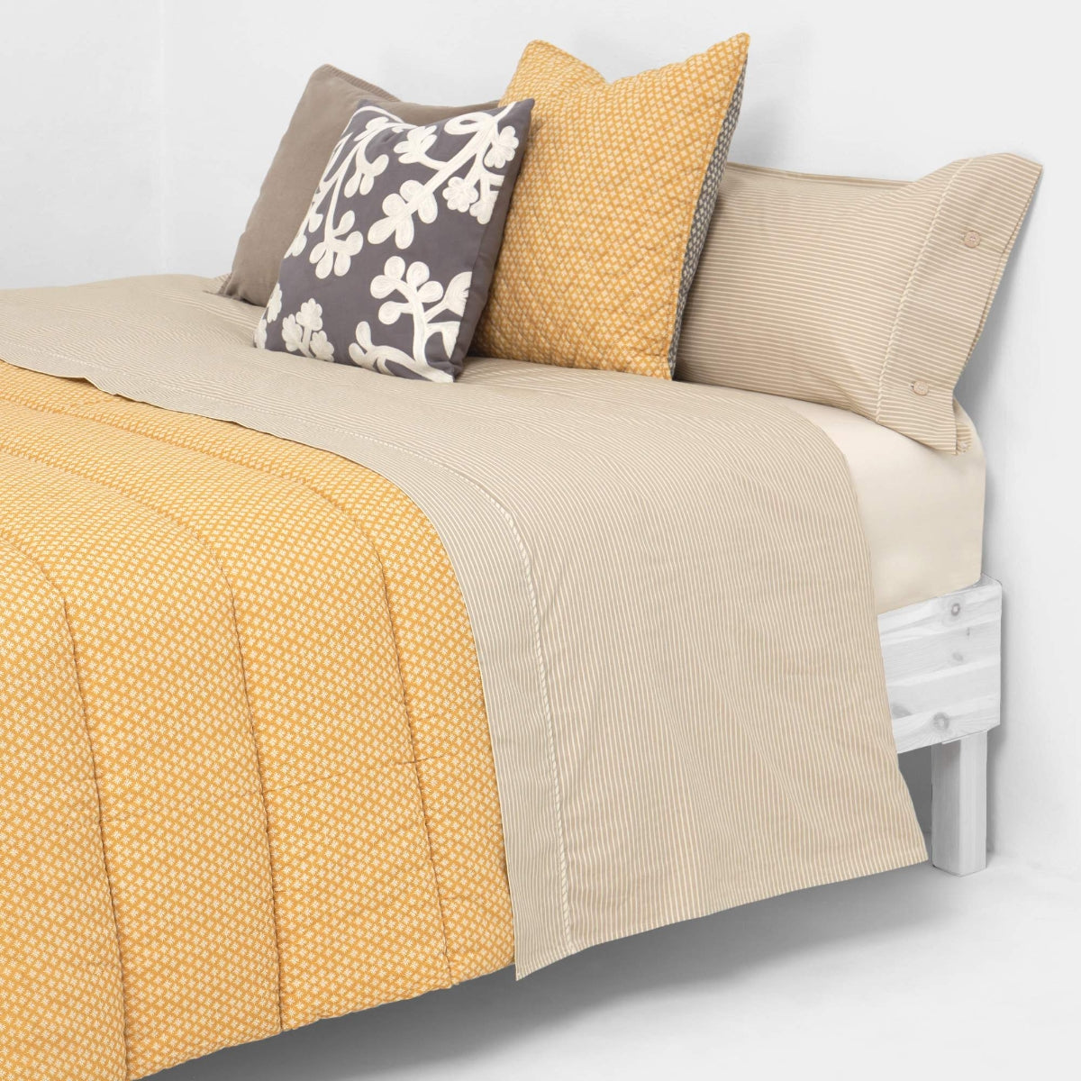 CHECKMES-SABAN-A BEI MARRON BEIGE-1