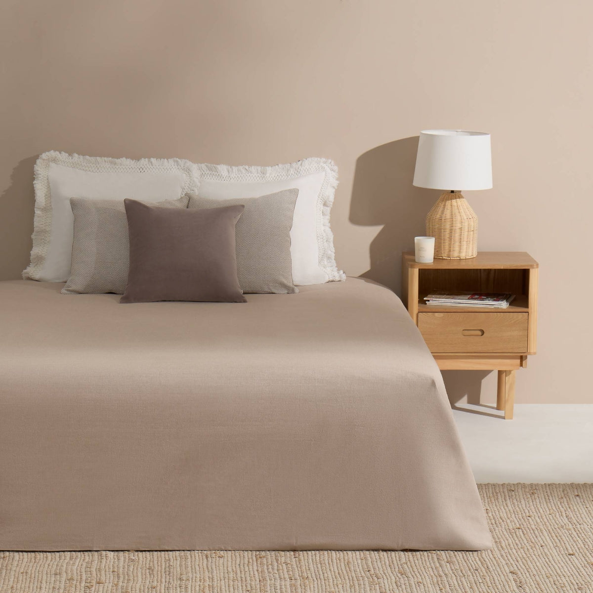AGO-FOULA-A MARRON BEIGE-0