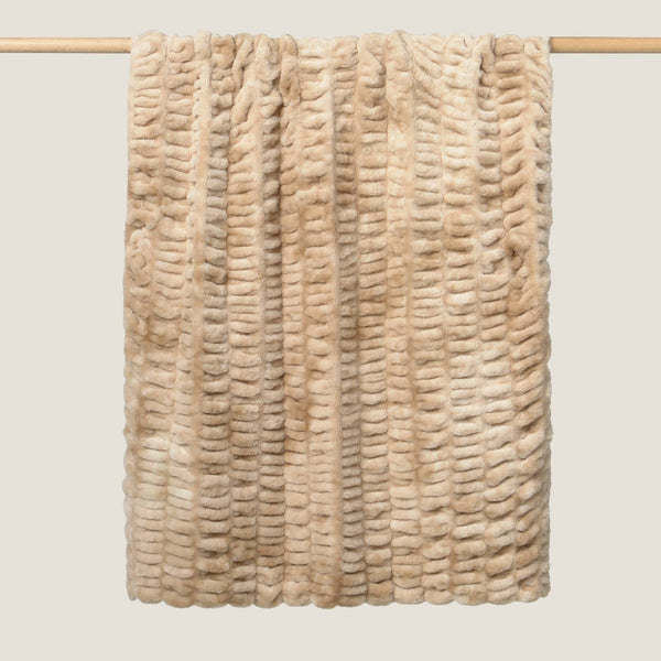 PUDEL-PLAID-A BEI MARRON BEIGE-0