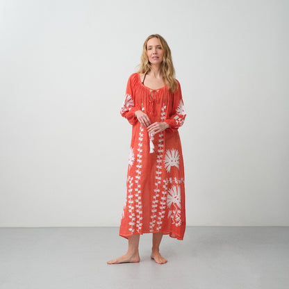 FEZ-TUNIC-A CORAL-0